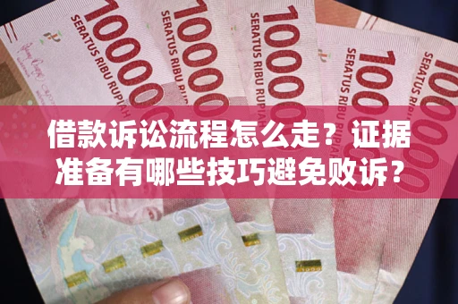 武汉借款诉讼流程怎么走？证据准备有哪些技巧避免败诉？