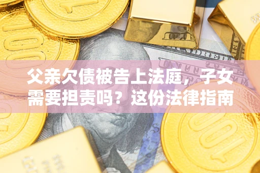 武汉父亲欠债被告上法庭，子女需要担责吗？这份法律指南必须看完
