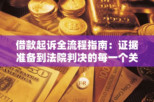 武汉借款起诉全流程指南：证据准备到法院判决的每一个关键步骤