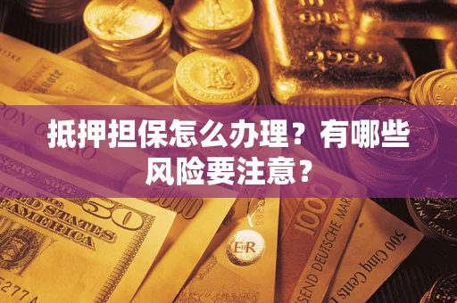 武汉抵押担保怎么办理？有哪些风险要注意？