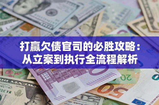 武汉打赢欠债官司的必胜攻略：从立案到执行全流程解析