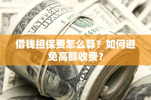 武汉借钱担保费怎么算？如何避免高额收费？