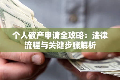 武汉个人破产申请全攻略：法律流程与关键步骤解析