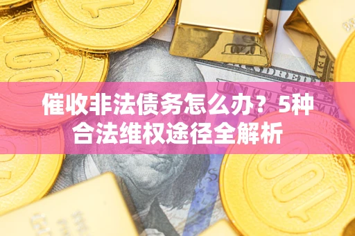 武汉催收非法债务怎么办？5种合法维权途径全解析